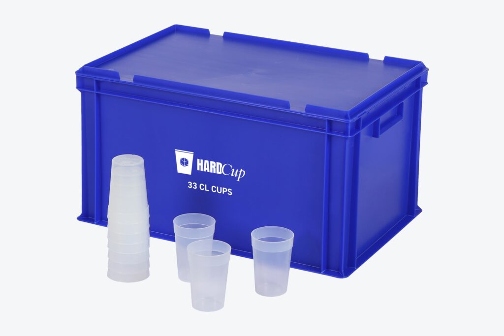 Zo kiezen evenementenorganisatoren de juiste bekerbakken voor hardcups & herbruikbare bekers